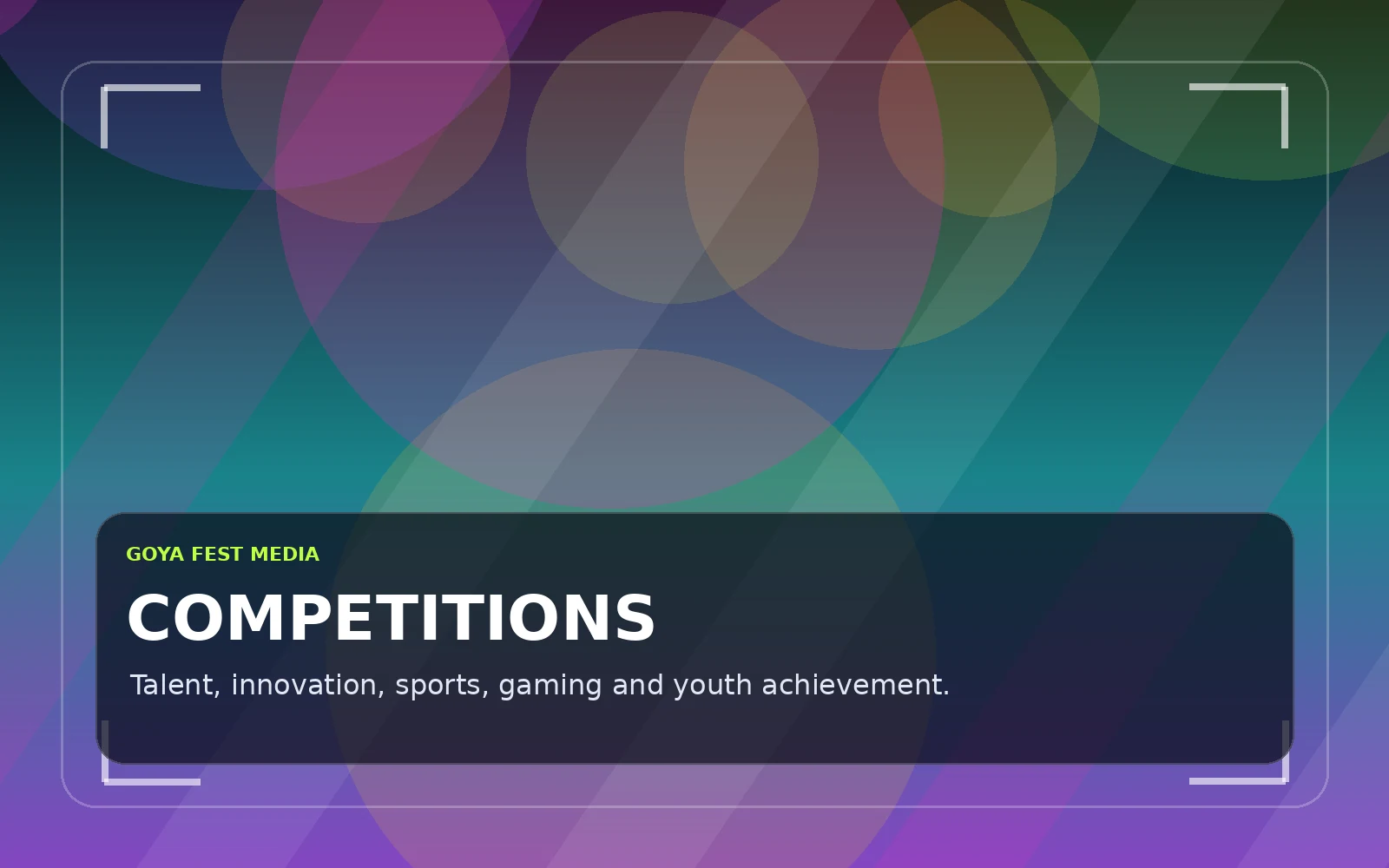 GOYA Fest competitions
